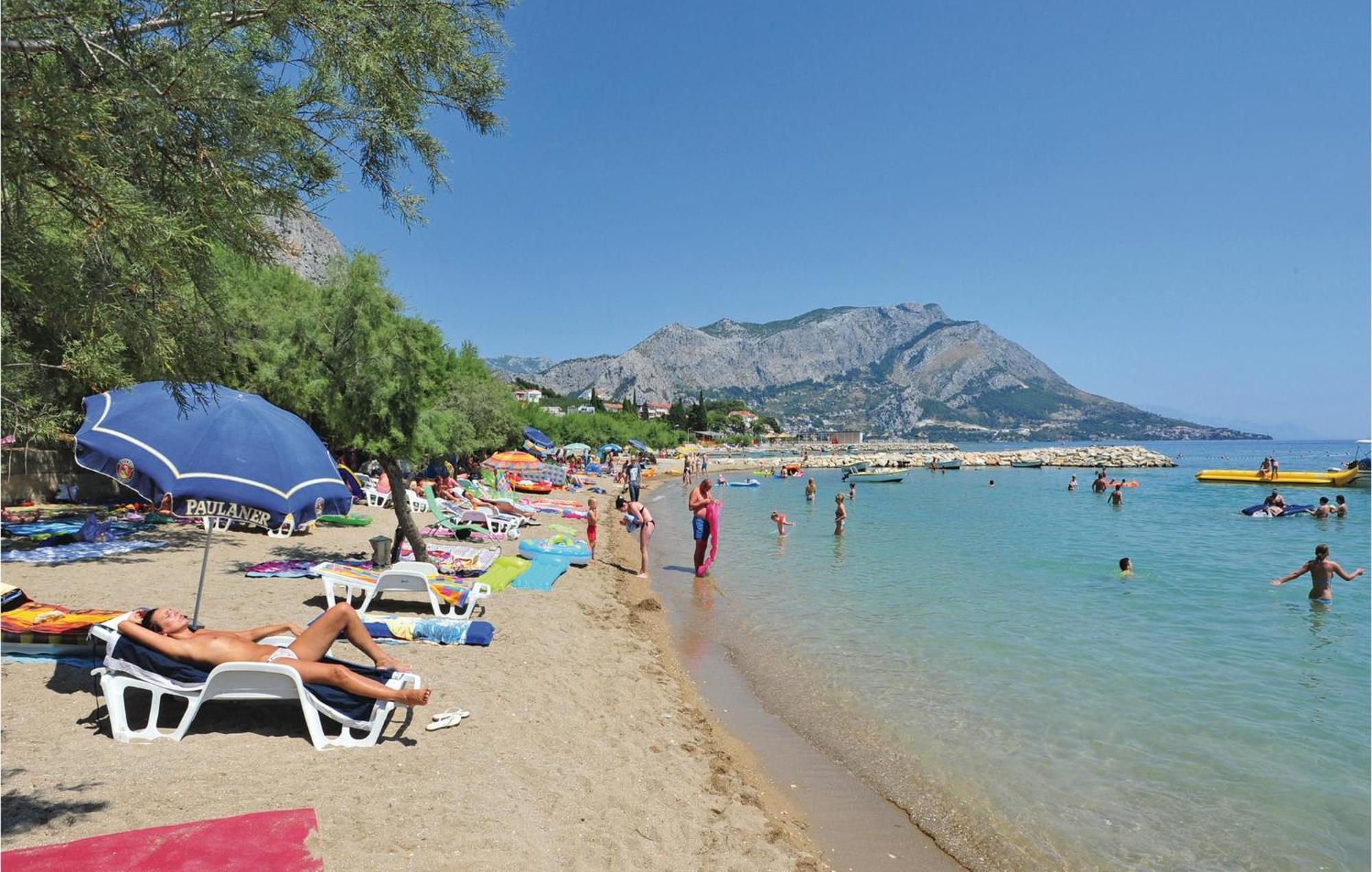 Nice Apartment In Omis With House Sea View 외부 사진